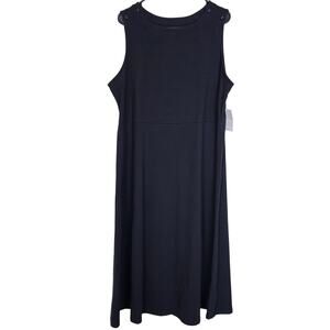 NWT Croft & Barrow Black 1X Dress
